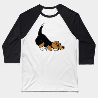 Playful Beagle Baseball T-Shirt